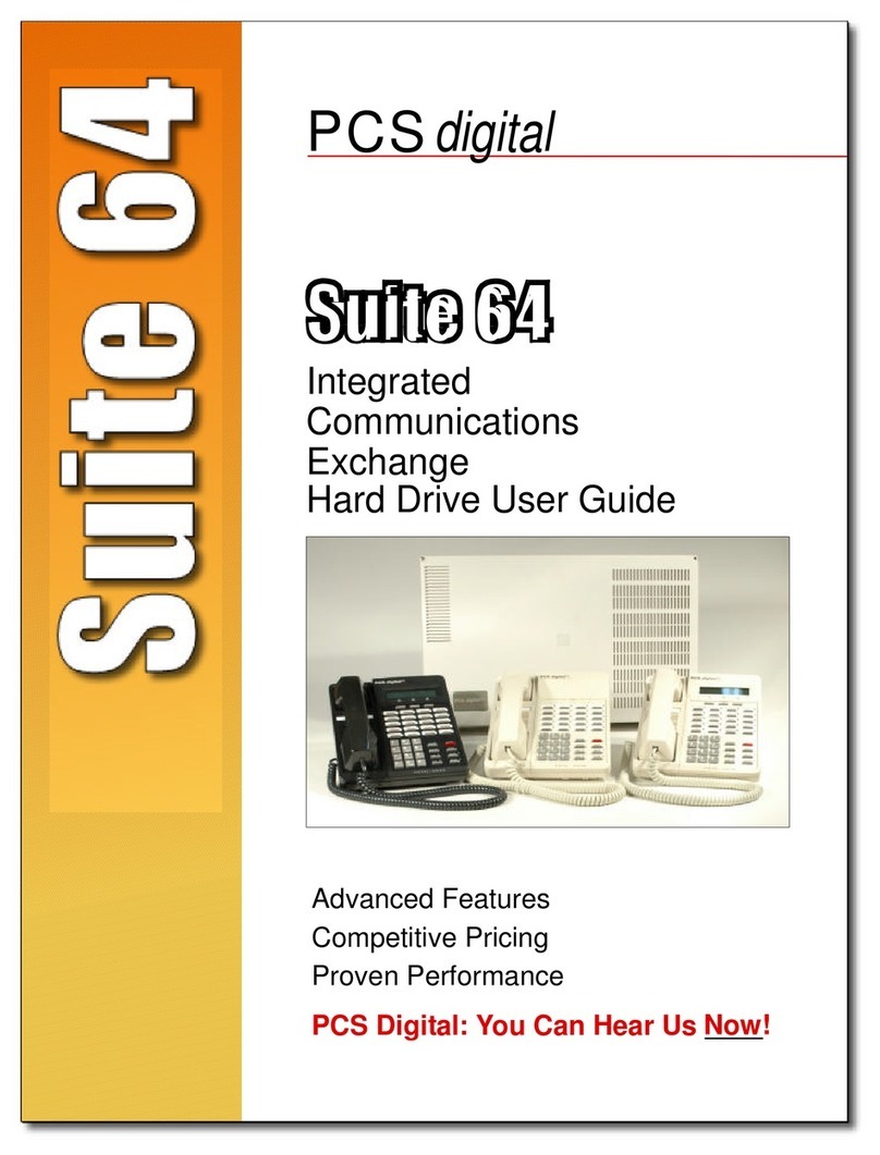 PCS Digital Suite 64 Hard Drive user guide