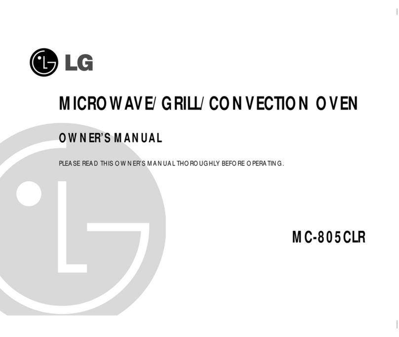 LG MC-805CLR User manual