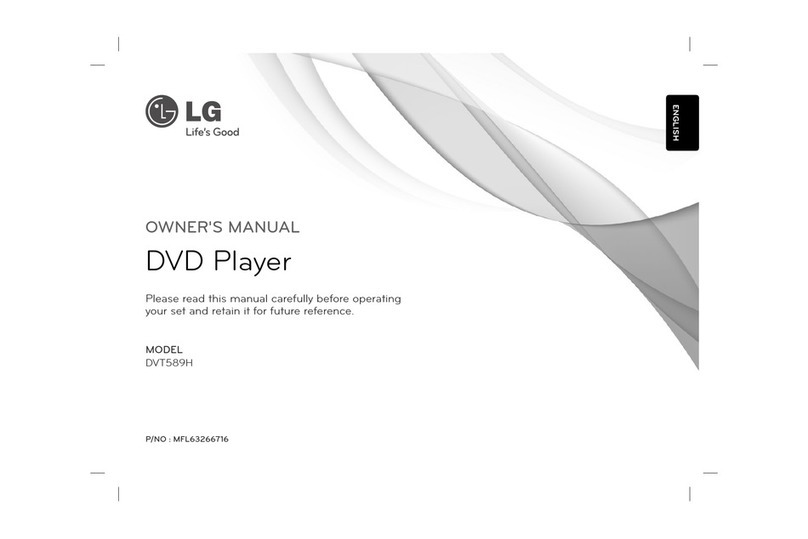 LG DVT589H User manual