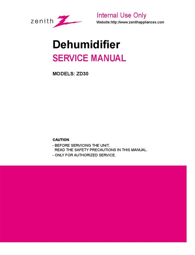 Zenith ZD30 Service manual