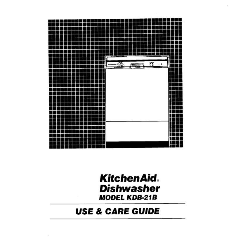 KitchenAid KDB-21B User manual