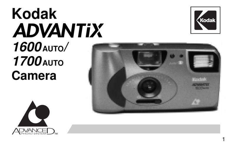 Kodak Advantix 1600 Auto User manual