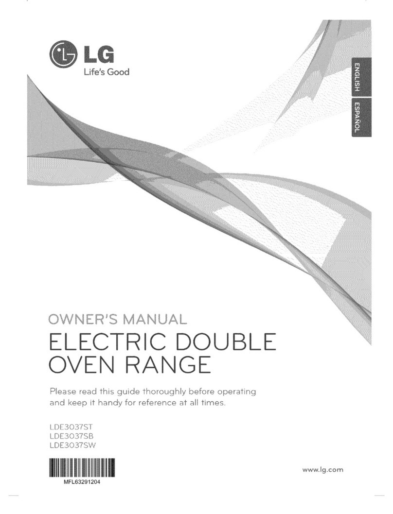 LG LDE3037ST User manual