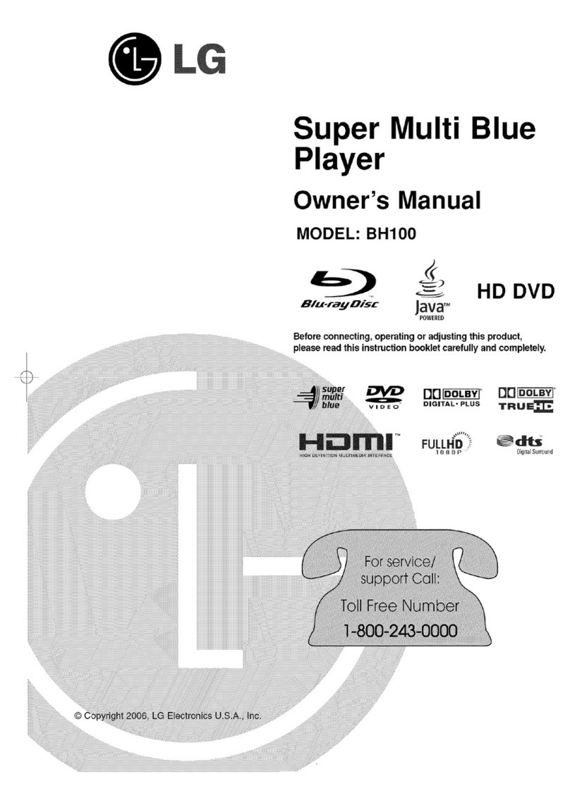LG BH100 User manual