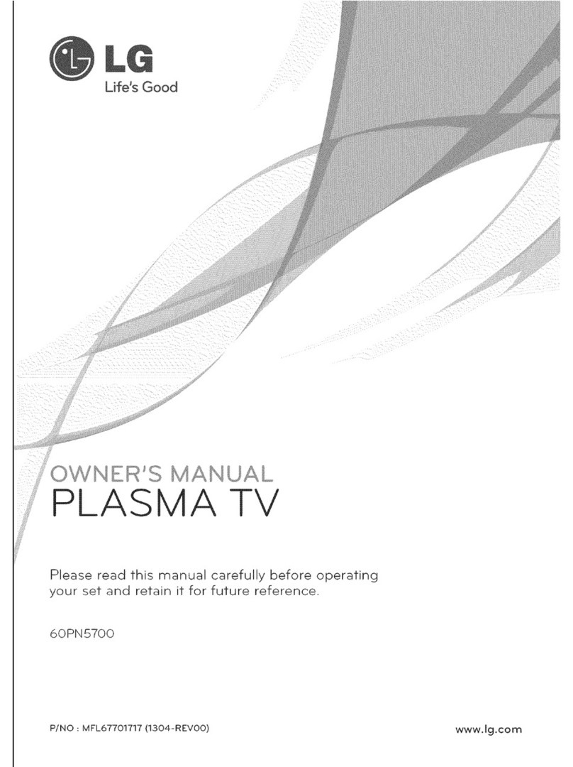 LG 60PN5700 User manual