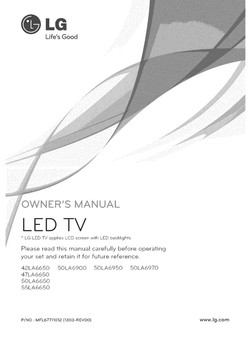 LG 42LA6650 User manual