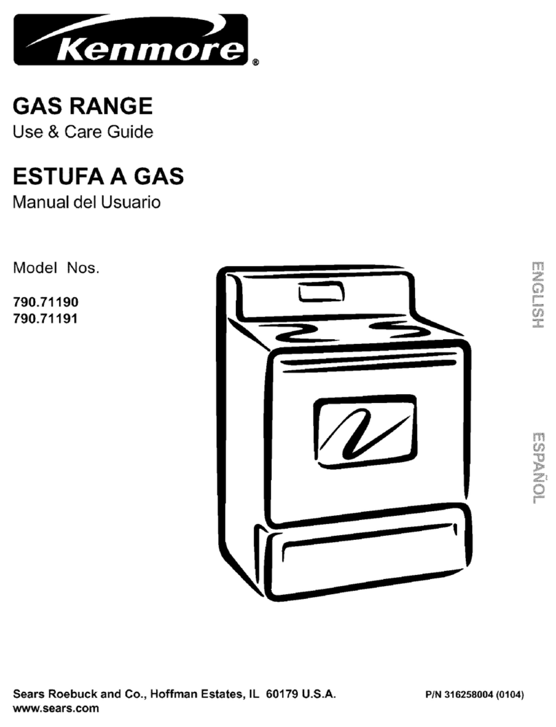 Kenmore 790.71191 User manual
