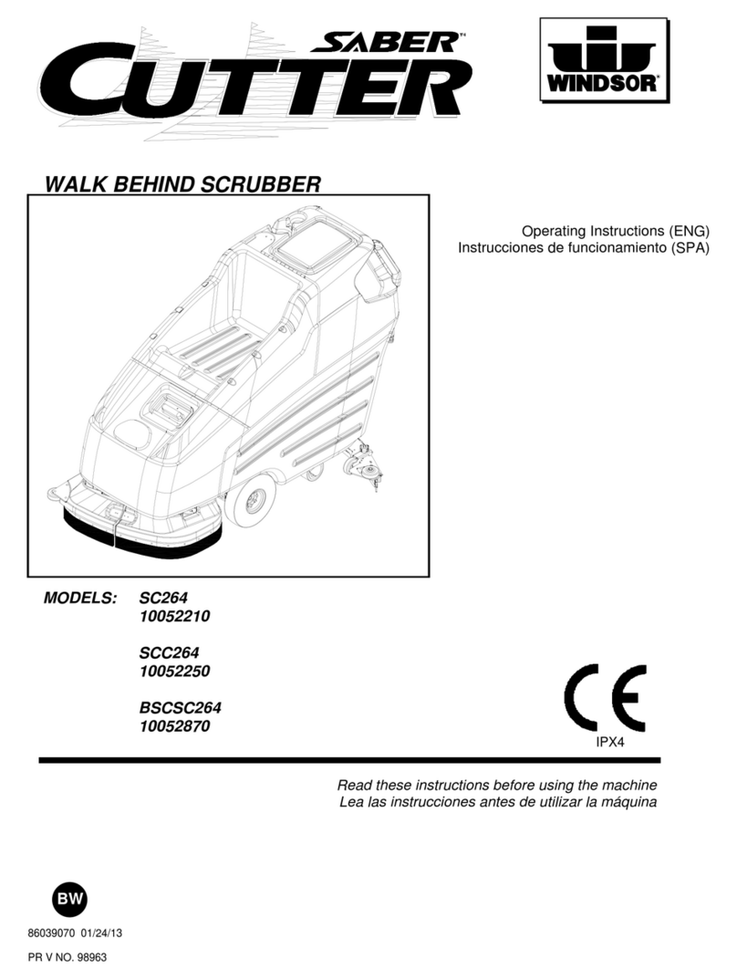 Windsor SC264 Operator instructions