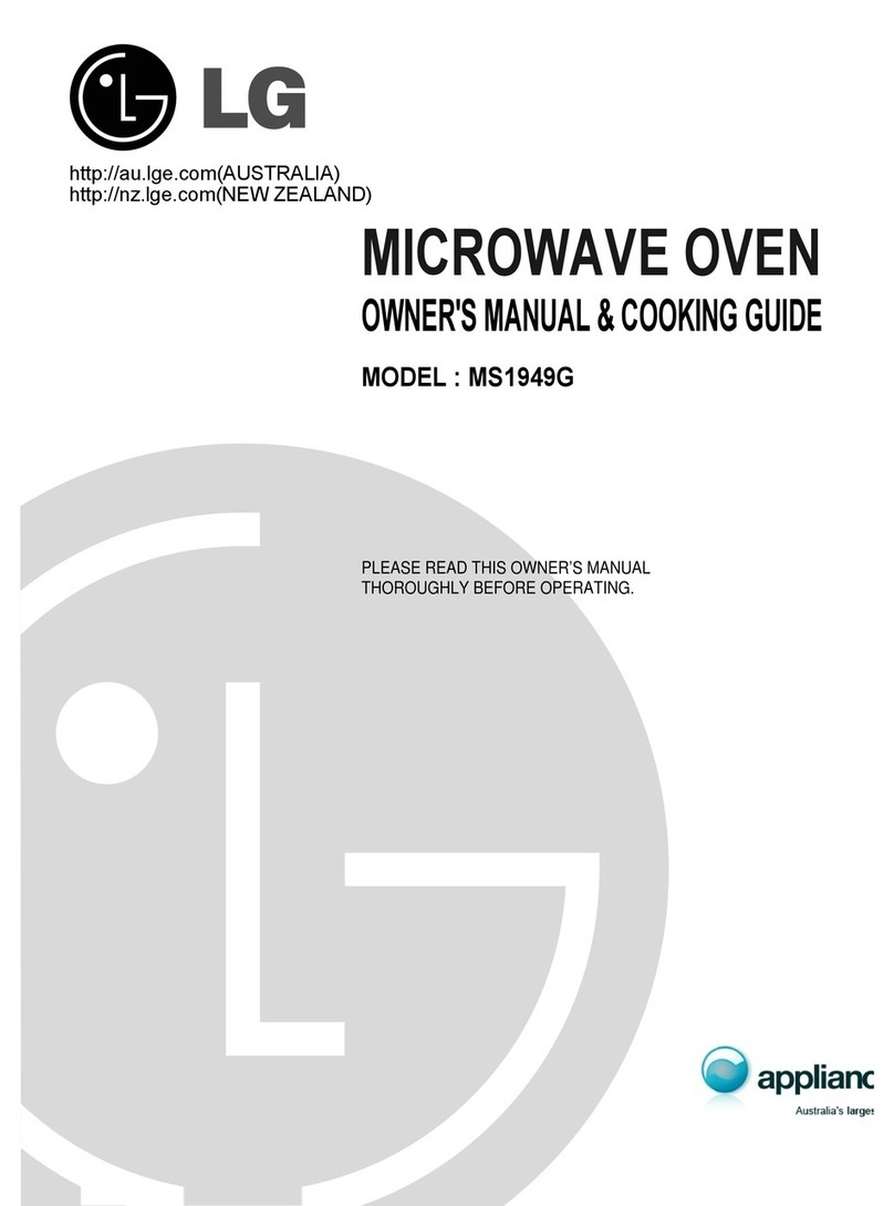 LG MS1949G Use and care manual