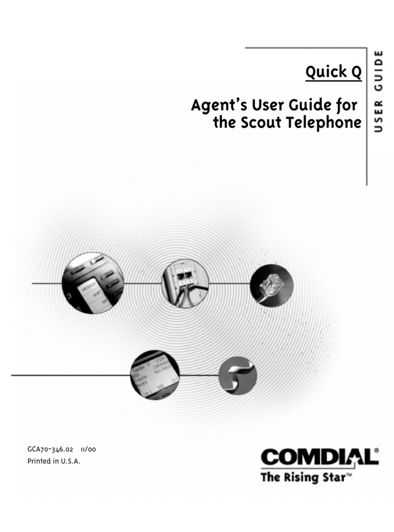 Comdial Quick Q User manual