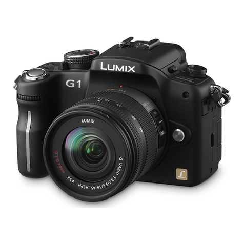 Panasonic DMC-G1A - Lumix Digital Camera Instruction Manual