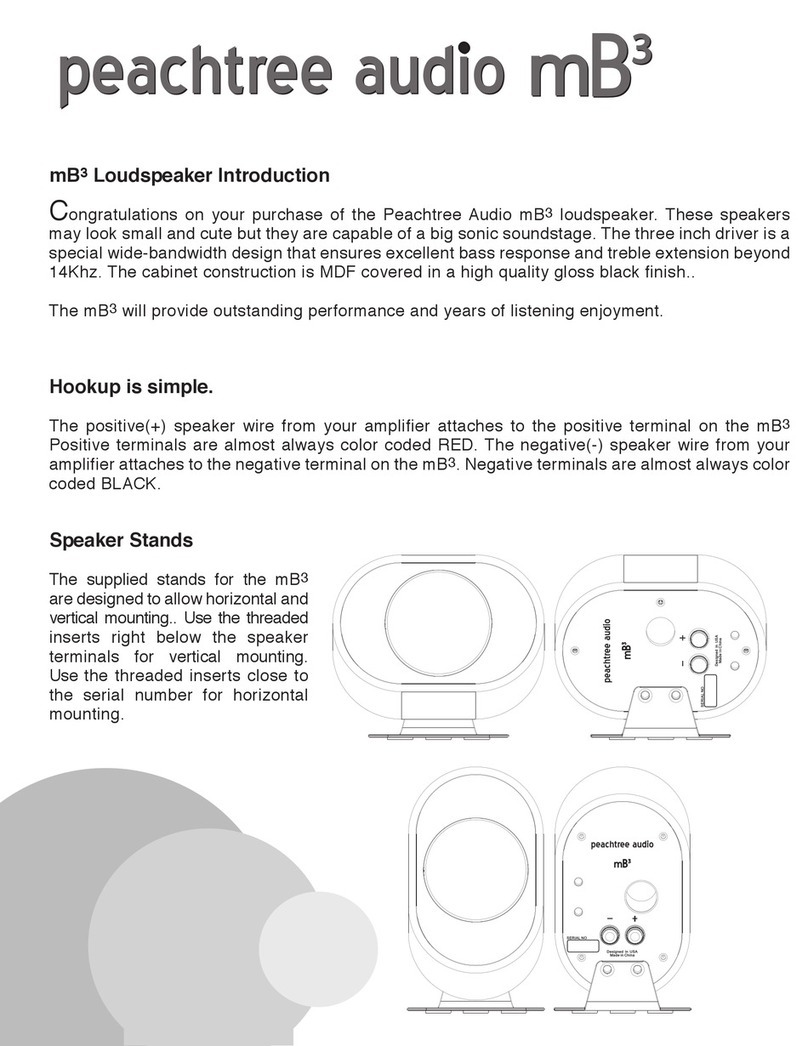 Peachtree Audio mB3 quick guide