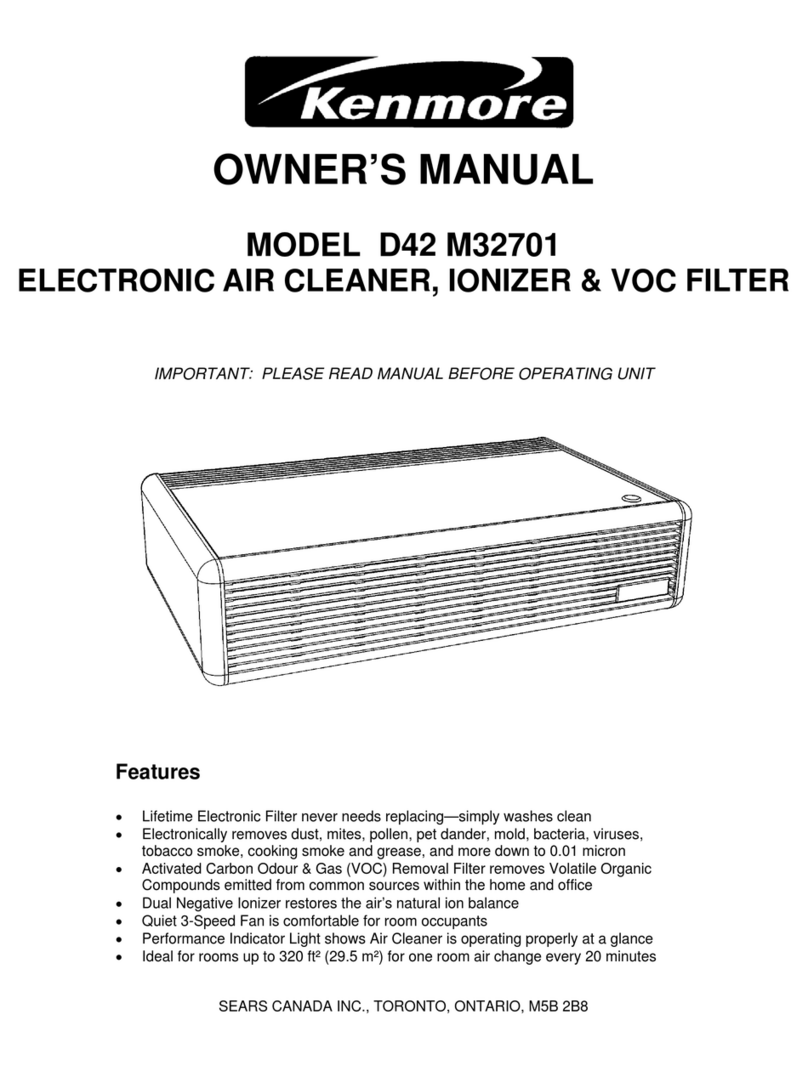 Kenmore D42 M32701 owner's manual
