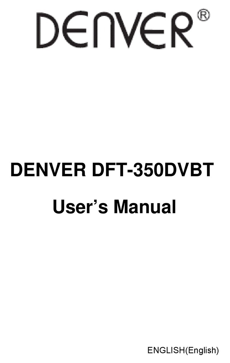 Denver DFT-350DVBT user manual