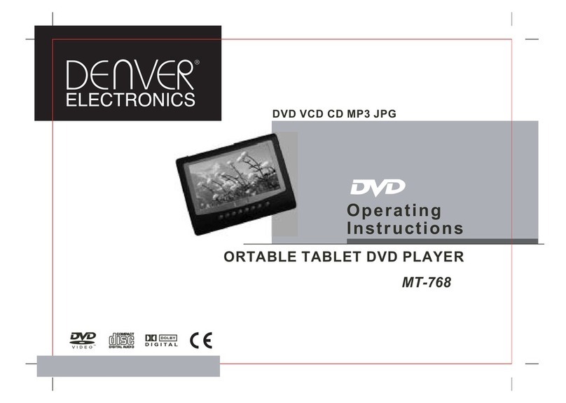 Denver MT-768 User manual