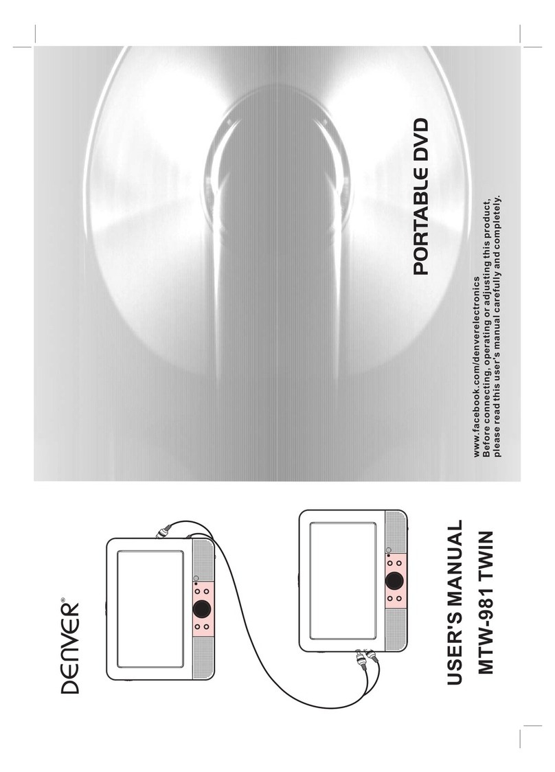 Denver MTW-981 TWIN user manual