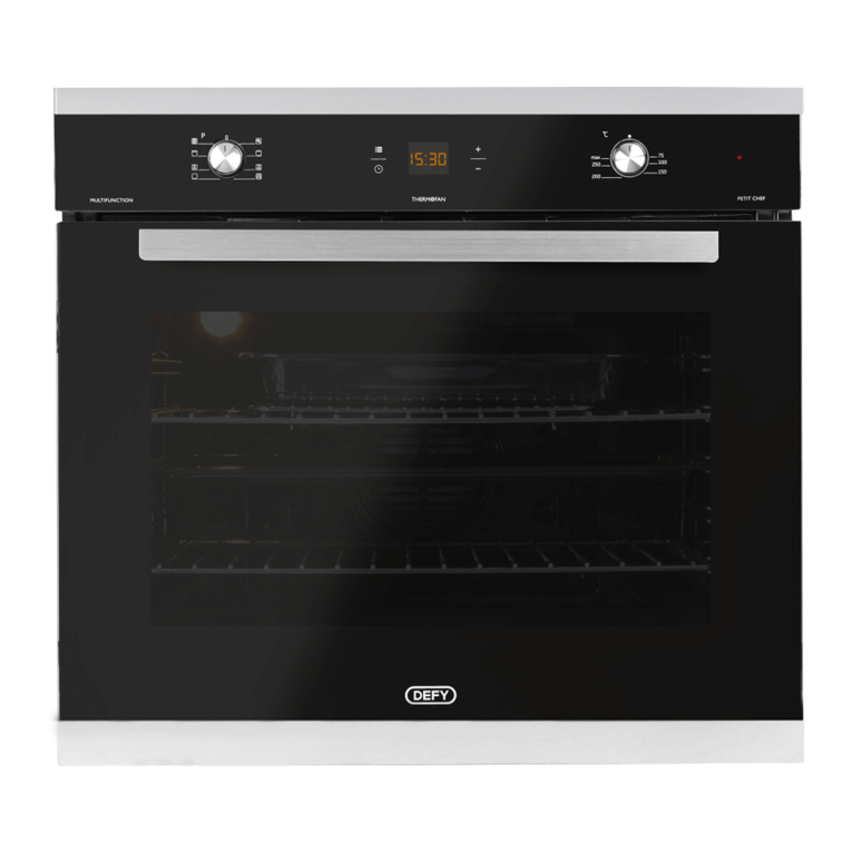 Defy GEMINI PETIT CHEF User manual