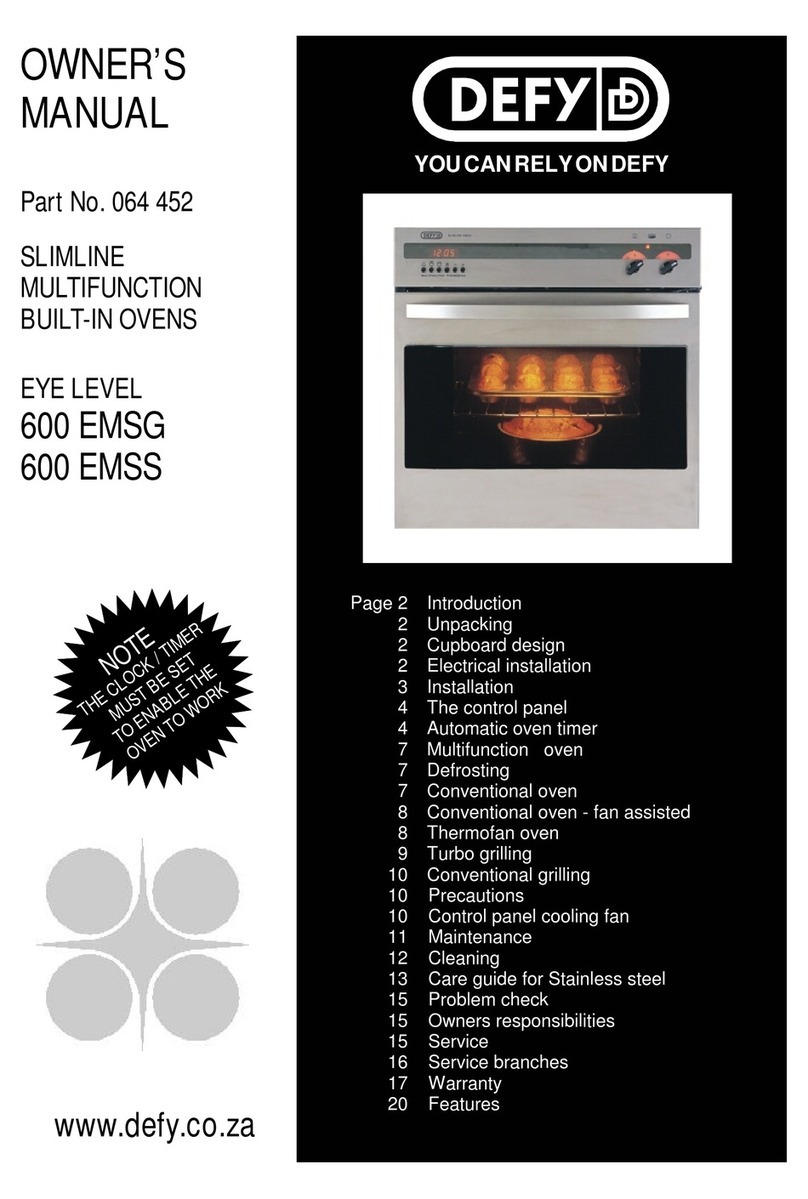 Defy 600EMSG User manual Defy 600EMSG User manual