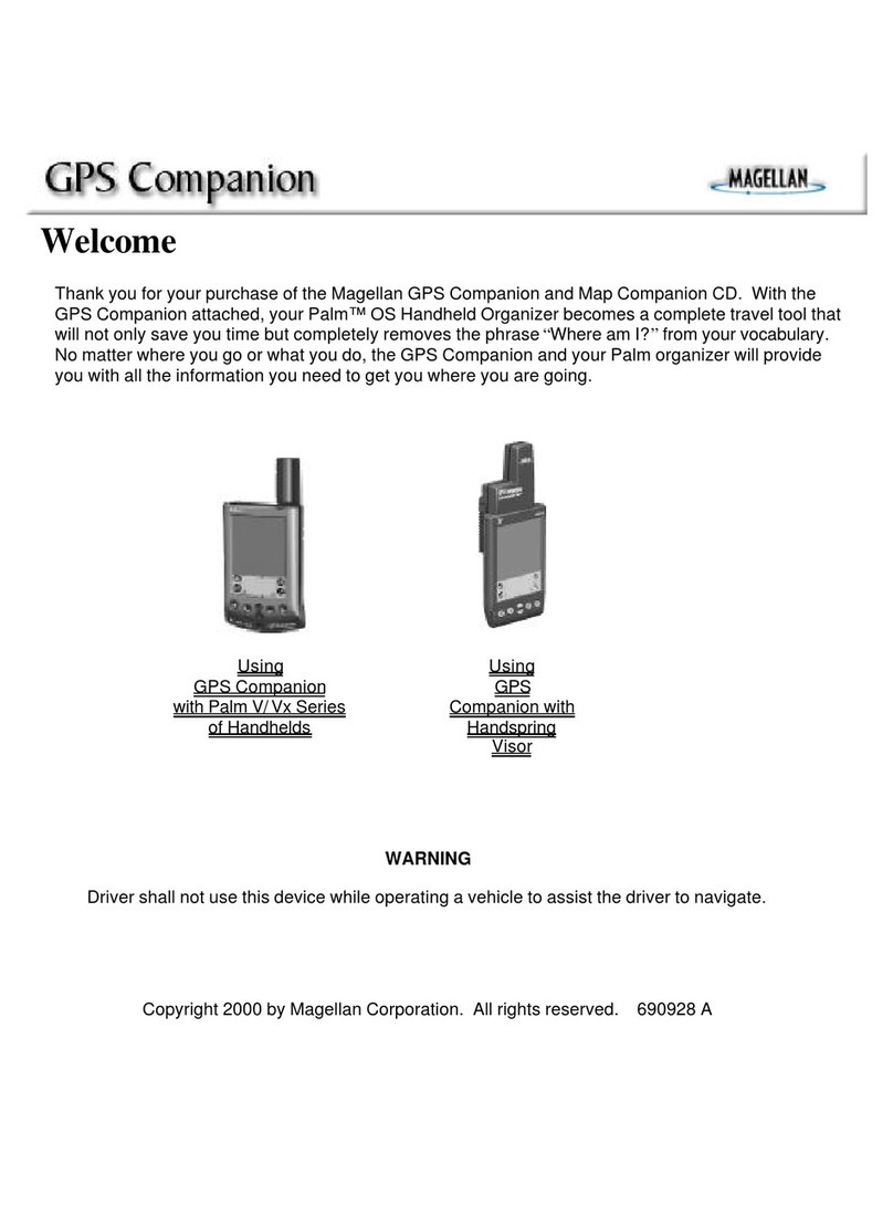 Magellan 980588-01 - GPS Companion For Palm V/Vx Using