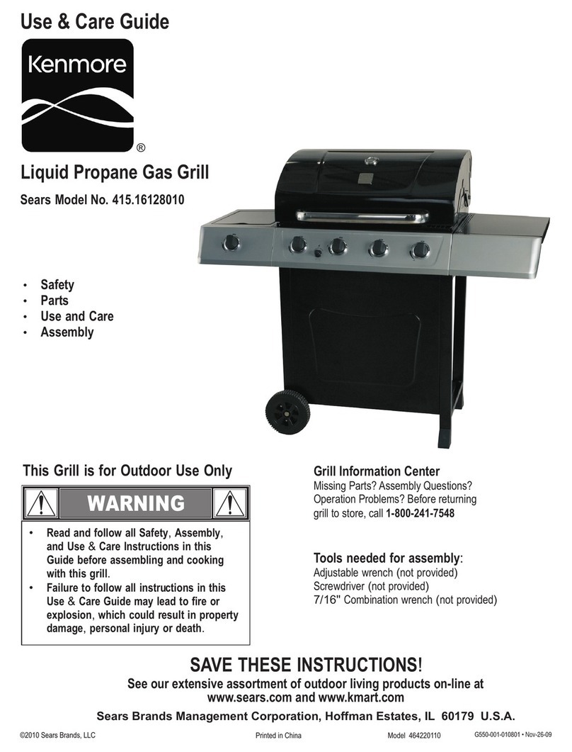 Kenmore 415.1612801 Use & care guide