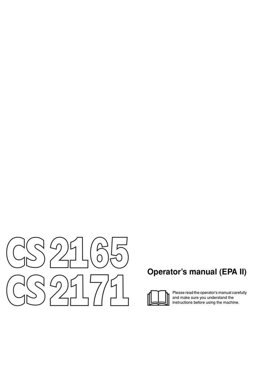 Jonsered CS 2165 User manual