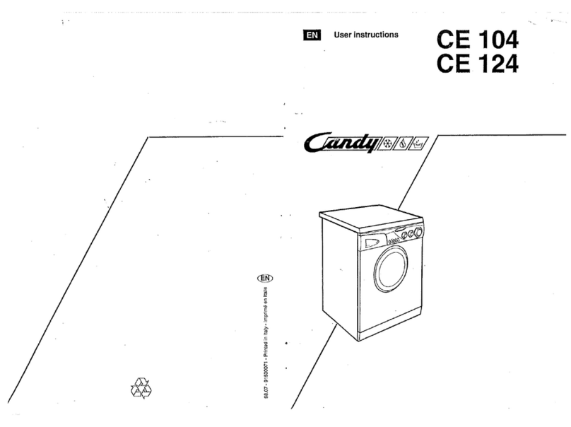 Candy CE 124 User manual Candy CE 124 User manual