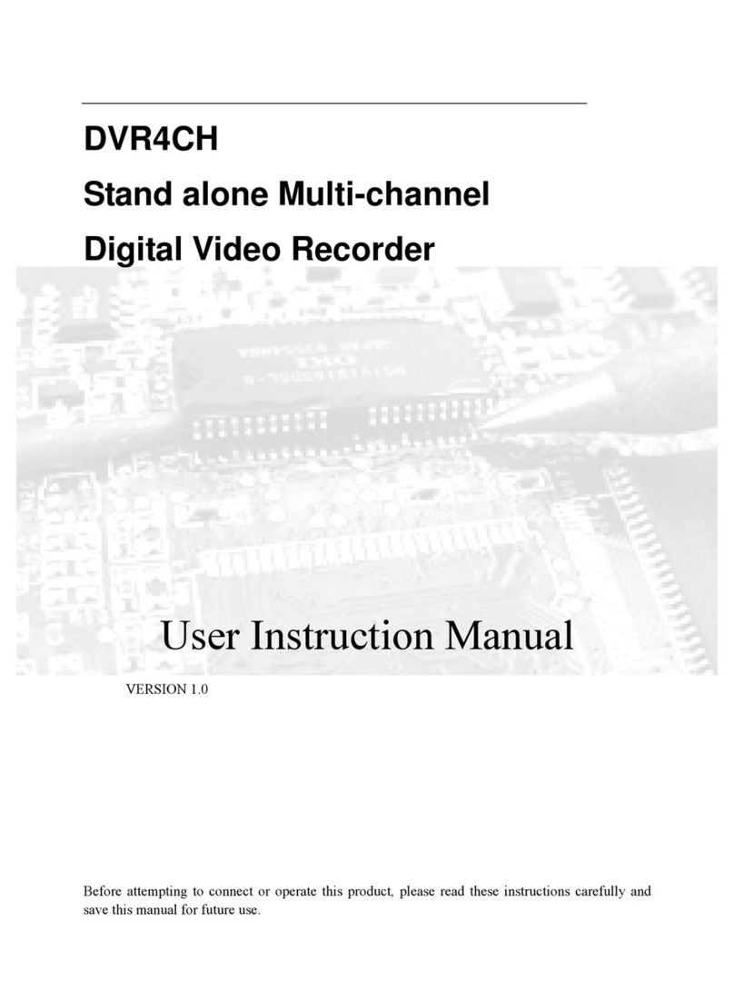 Wintal DVR4CH Operator's manual