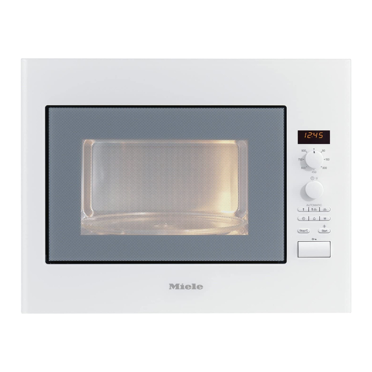Miele M 8260-2 operating instructions