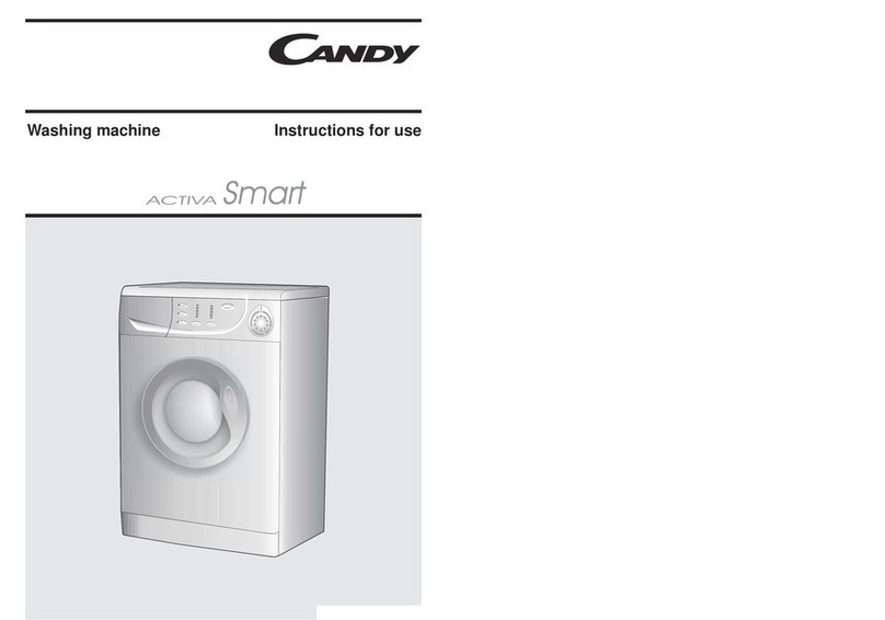 Candy Activa Smart Washing machine User manual