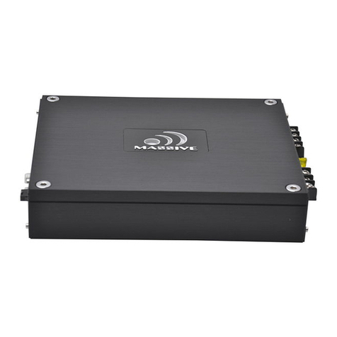 Massive Audio Volt V500.2 User manual Massive Audio Volt V500.2 User manual