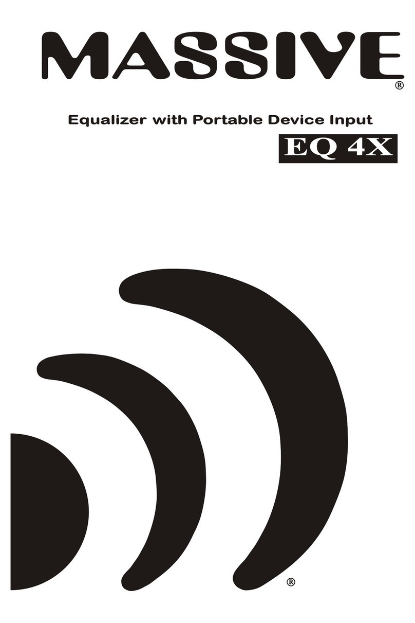 Massive Audio EQ4X instruction manual