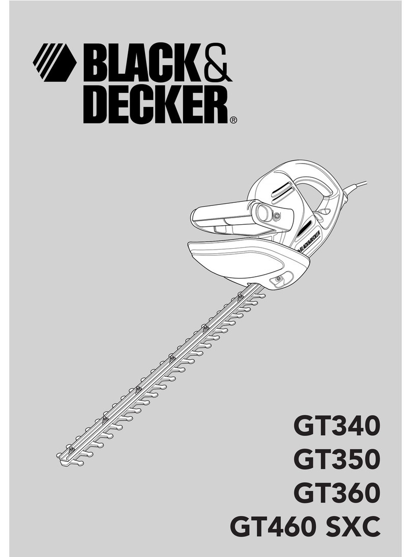 Black & Decker GT340 manual&nbsp;