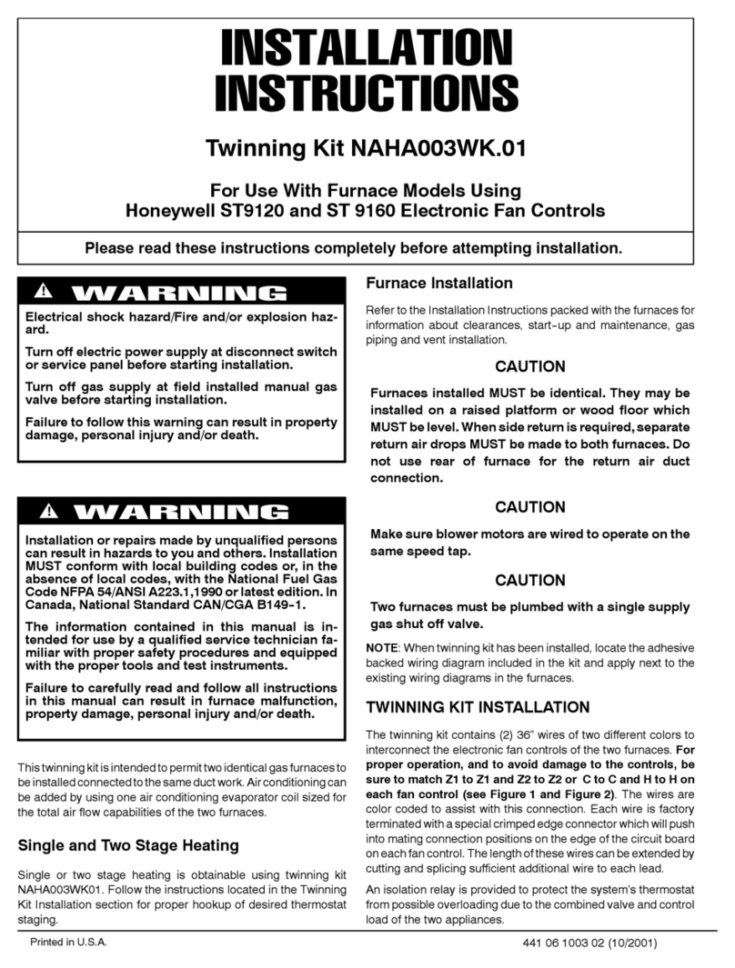 Bryant NAHA003WK.01 ST9120 User manual