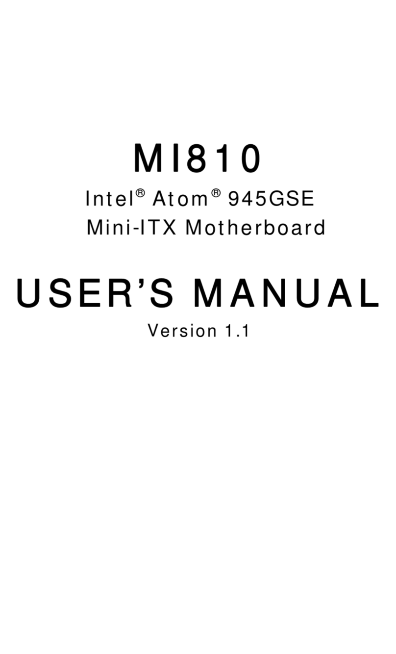 Intel MI810 User manual