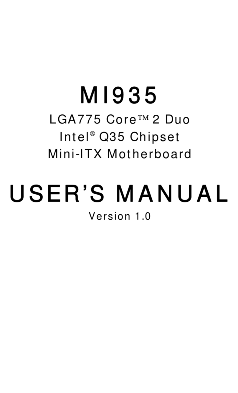 Intel MI935 User manual
