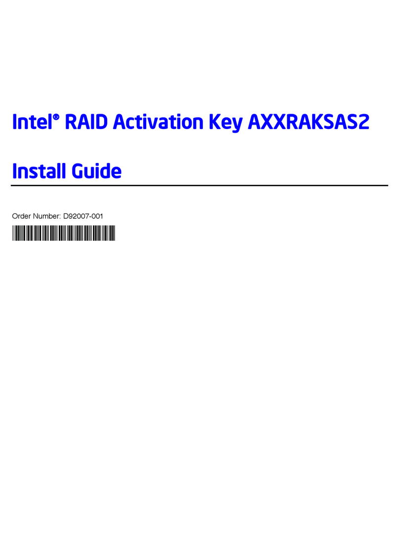 Intel AXXRAKSAS2 install guide
