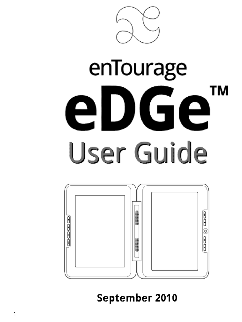 enTourage eDGe User manual