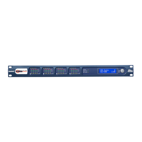 BSS Audio Soundweb London BLU-800 User manual