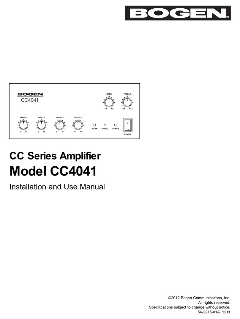 Bogen CC4041 Guide