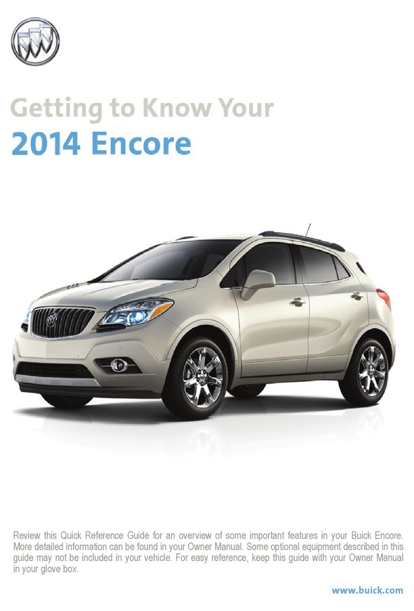 Buick 2014 Encore Car User manual