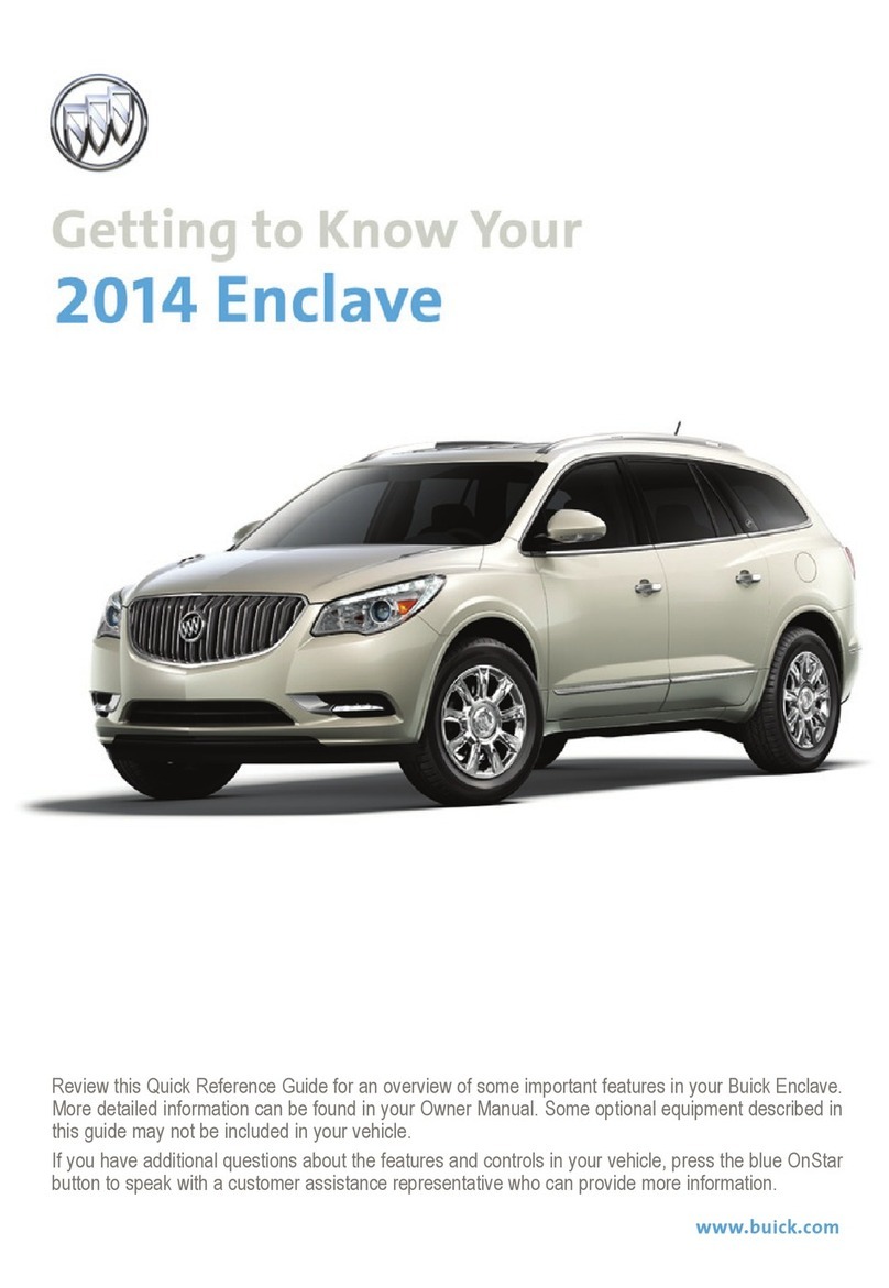 Buick 2014 Enclave User manual