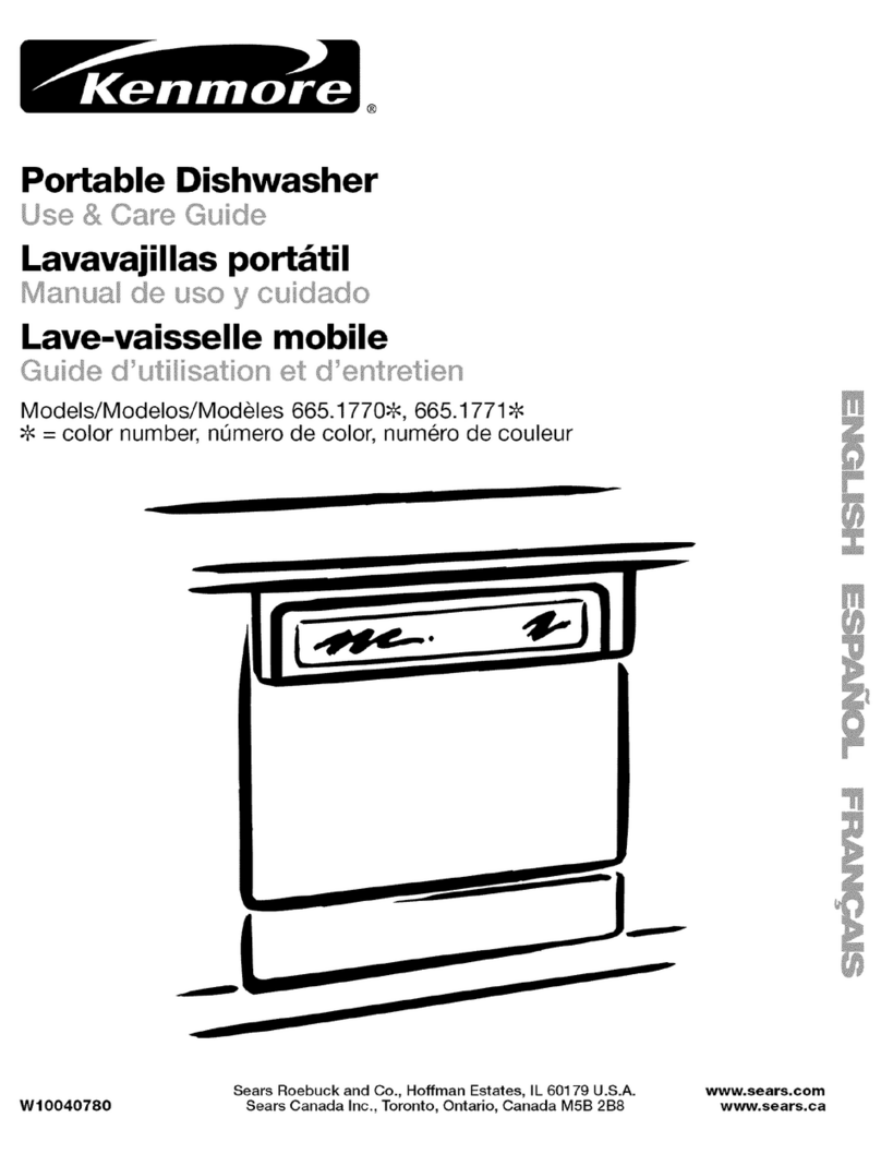 Kenmore 665.1770 Series User manual
