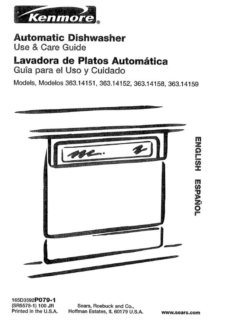 Kenmore 363.14151 User manual