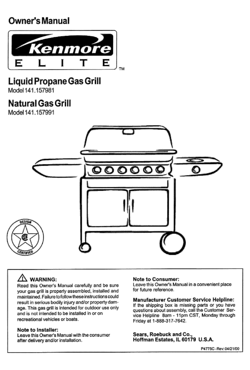 Kenmore 141.157981 User manual
