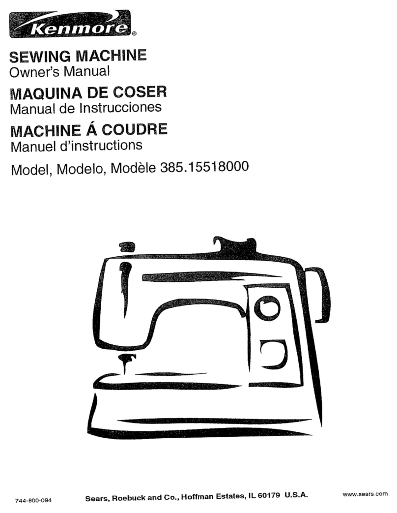 Kenmore 385.15518000 owner's manual