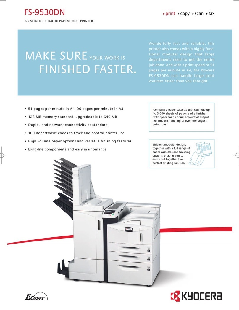 Kyocera FS-9530DN User manual