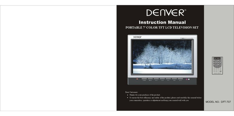 Denver DFT-707 instruction manual