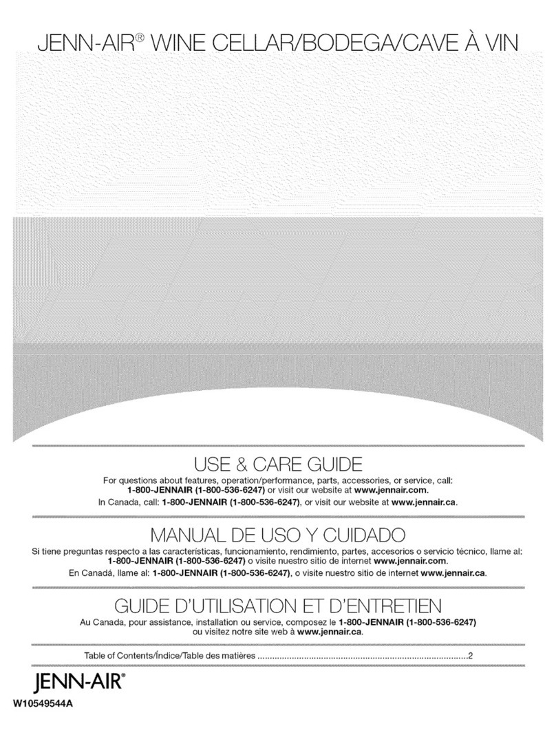 Jenn-Air W10549544A User manual
