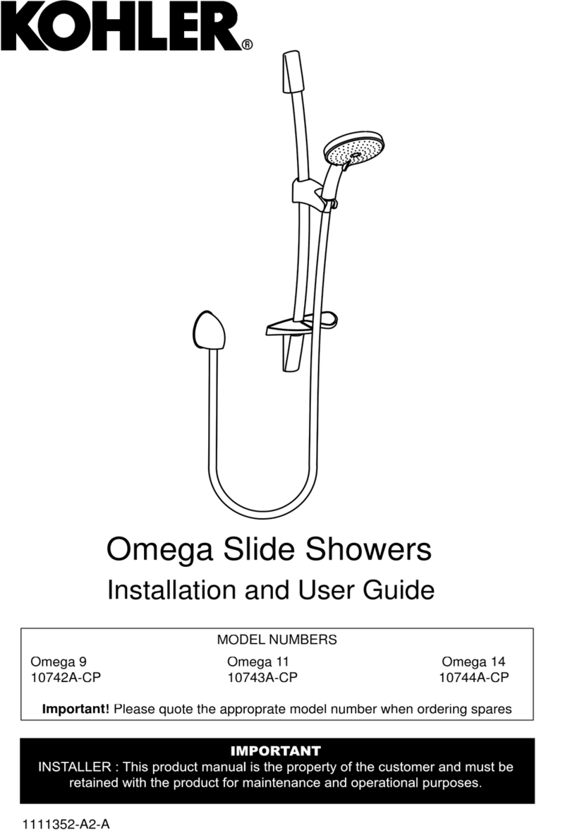 Kohler 10742A-CP User manual