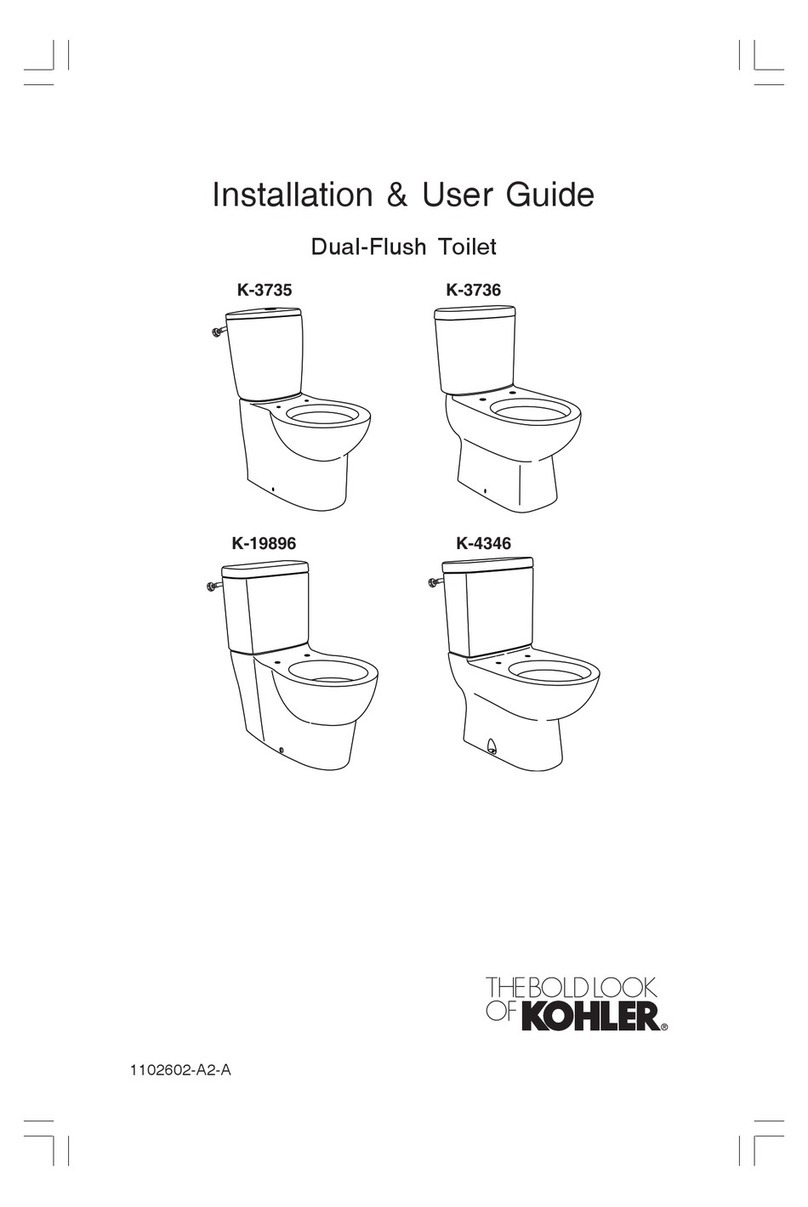 Kohler K-19896 Operation manual Kohler K-19896 Operation manual